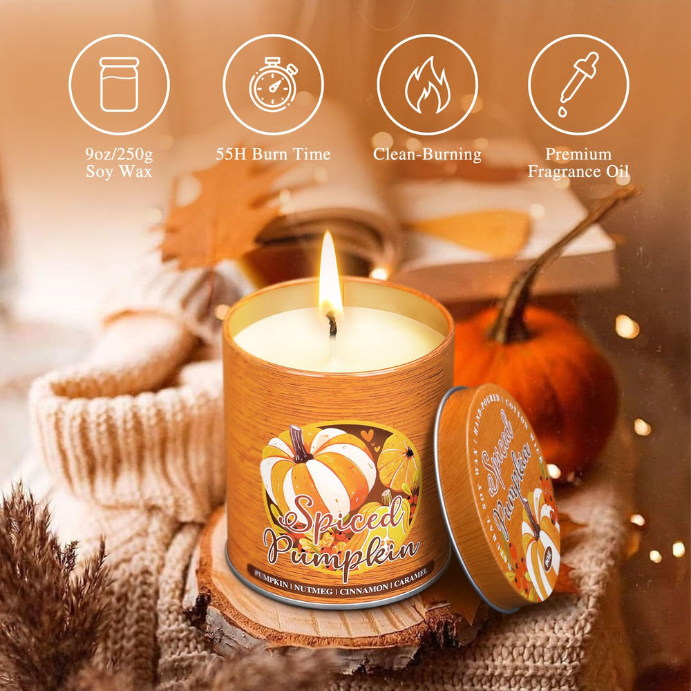 Lanpn Maple Sugar Wreath 9oz candle delivers inviting bake-shop vibes for the home.