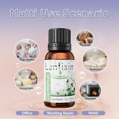 Lantixin eucalyptus oil diffuser setup creating a calm, inviting space.