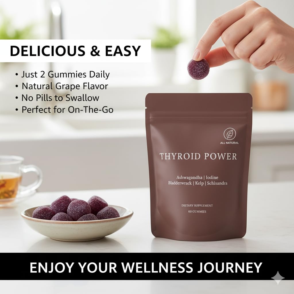 LANZF Thyroid Power Gummies daily dosage guidance supports simple routine.
