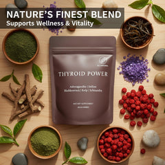 LANZF Thyroid Power Gummies packaging shows individually wrapped servings for daily ease.