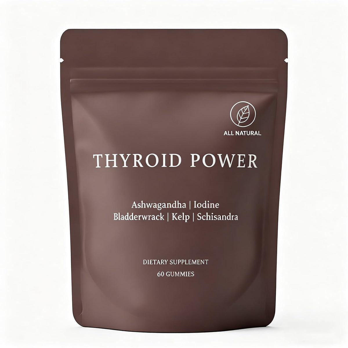 LANZF Thyroid Power Gummies bottle shows easy daily use for women's balance.