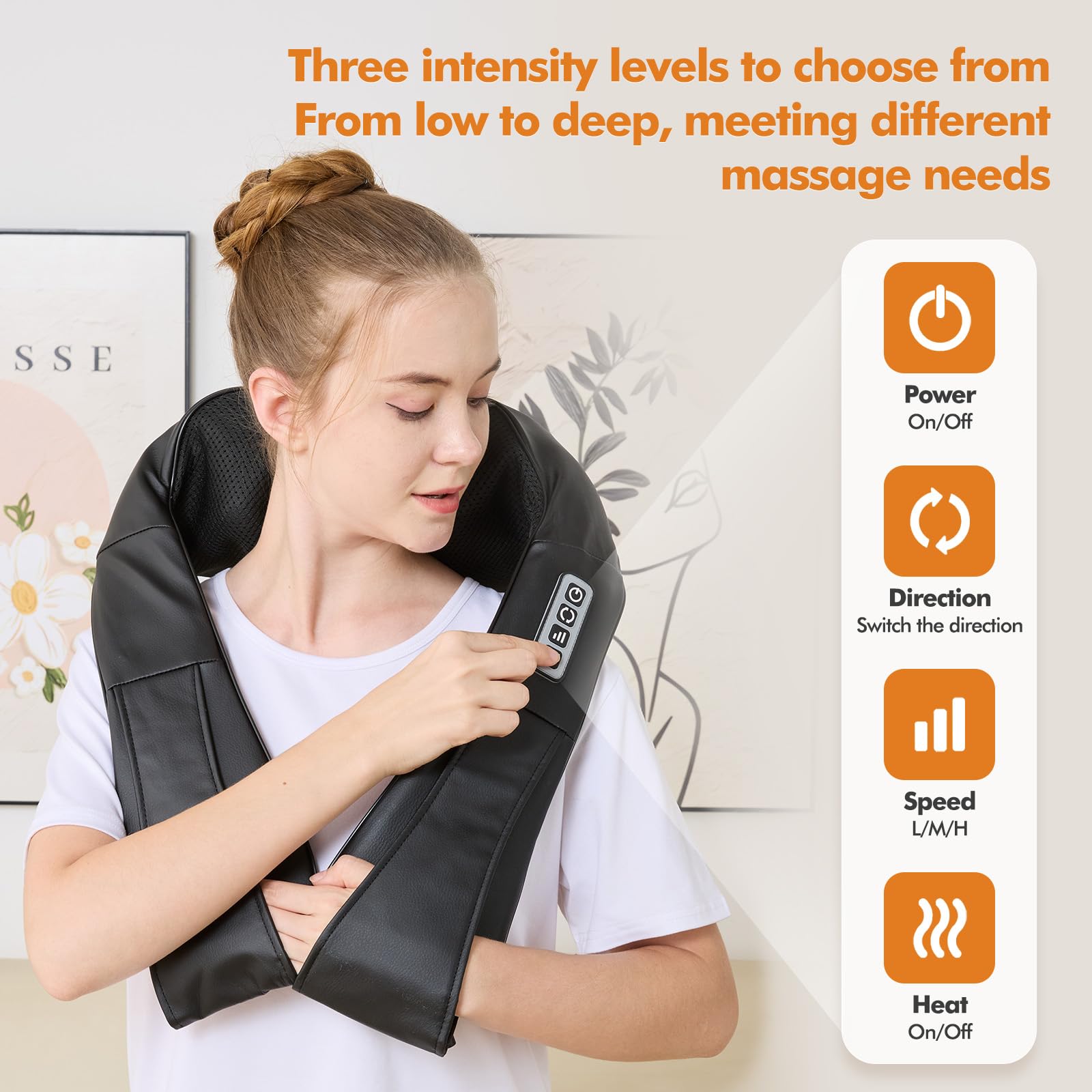 LAOBEN neck-back massager makes a thoughtful gift for family