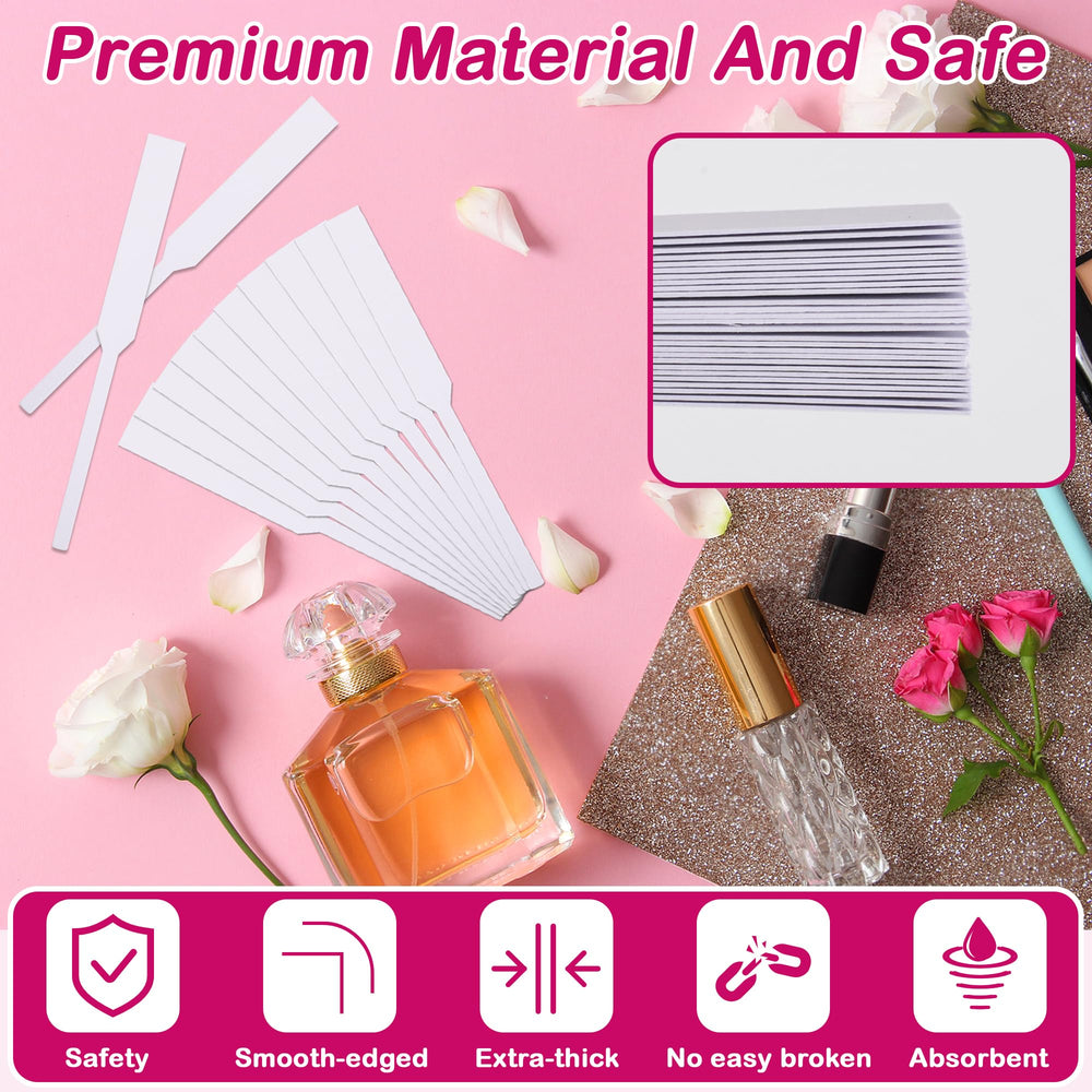 Larbeti absorbent paper test strips ready for oil testing