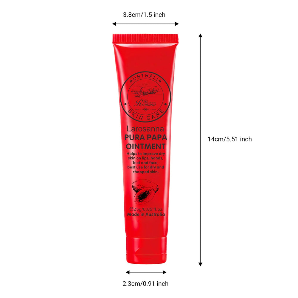 larosanna pawpaw ointment travel tin beside first aid kit suggests ready-made skin care