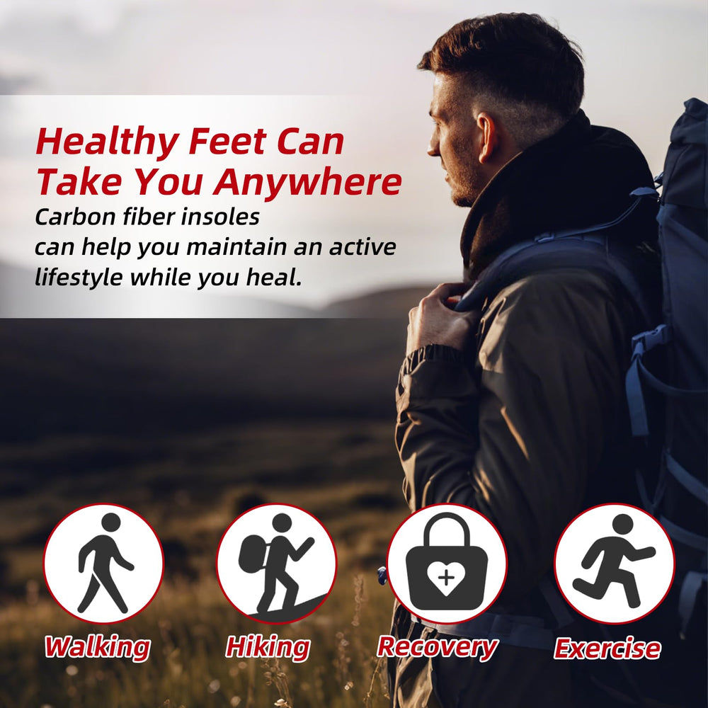LARXREHY compatible with athletic footwear for hiking and running.