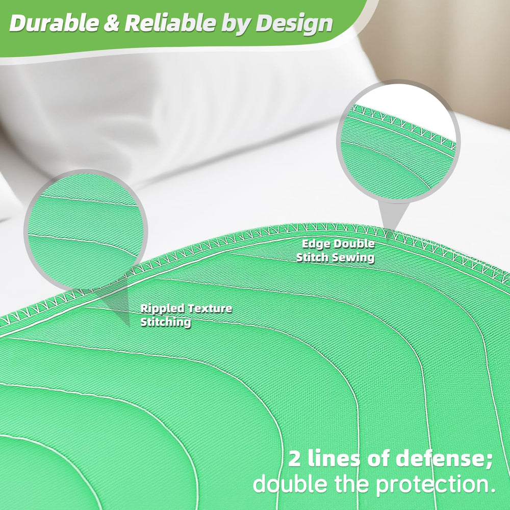 LARXREHY bed pad pet-use scene demonstrates versatile care and training.