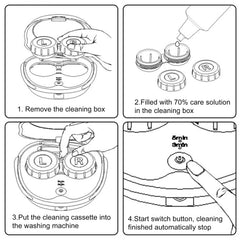 Lasiyanor portable cleaner compact case keeps your lenses safe in bags.