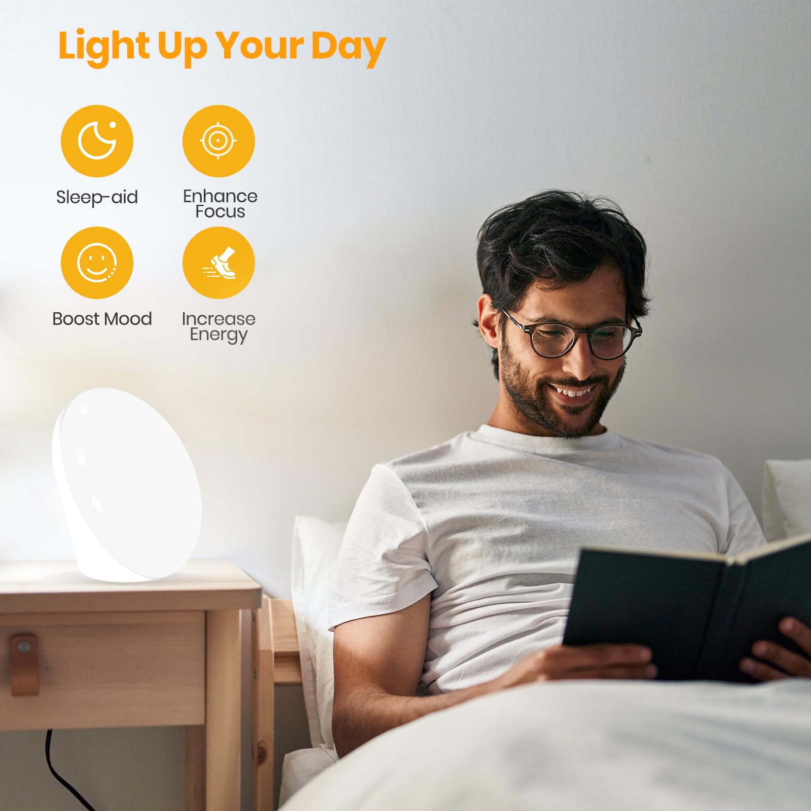 LASTAR Sun Lamp compact desk setup for small spaces