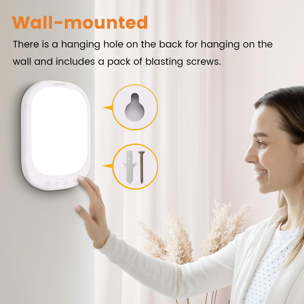 LASTAR Sun Lamp with adjustable stand and wall mounting options