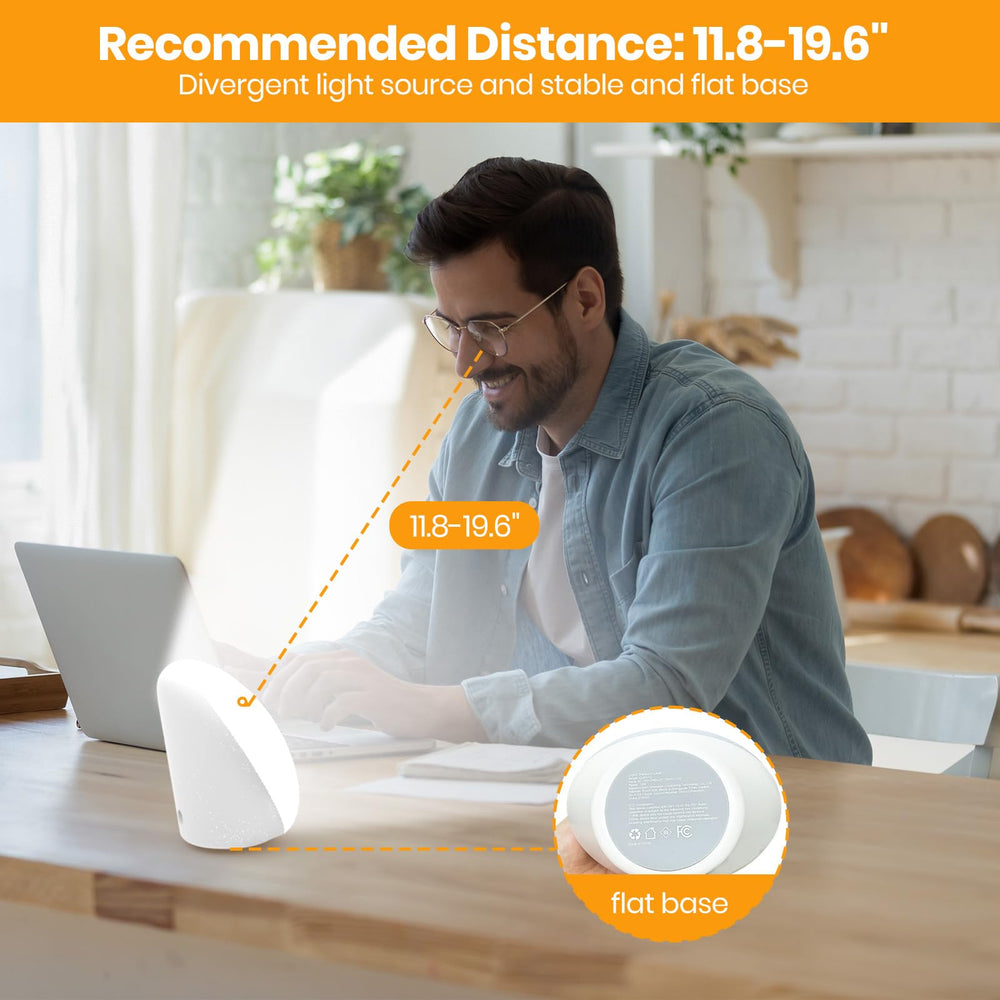 LASTAR Sun Lamp timer memory function for easy scheduling