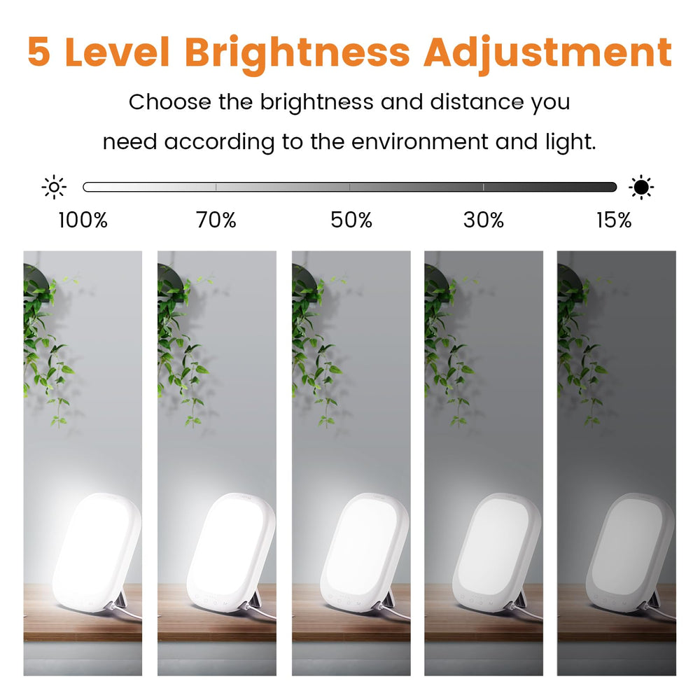 LASTAR Sun Lamp showing memory and timer features for routines