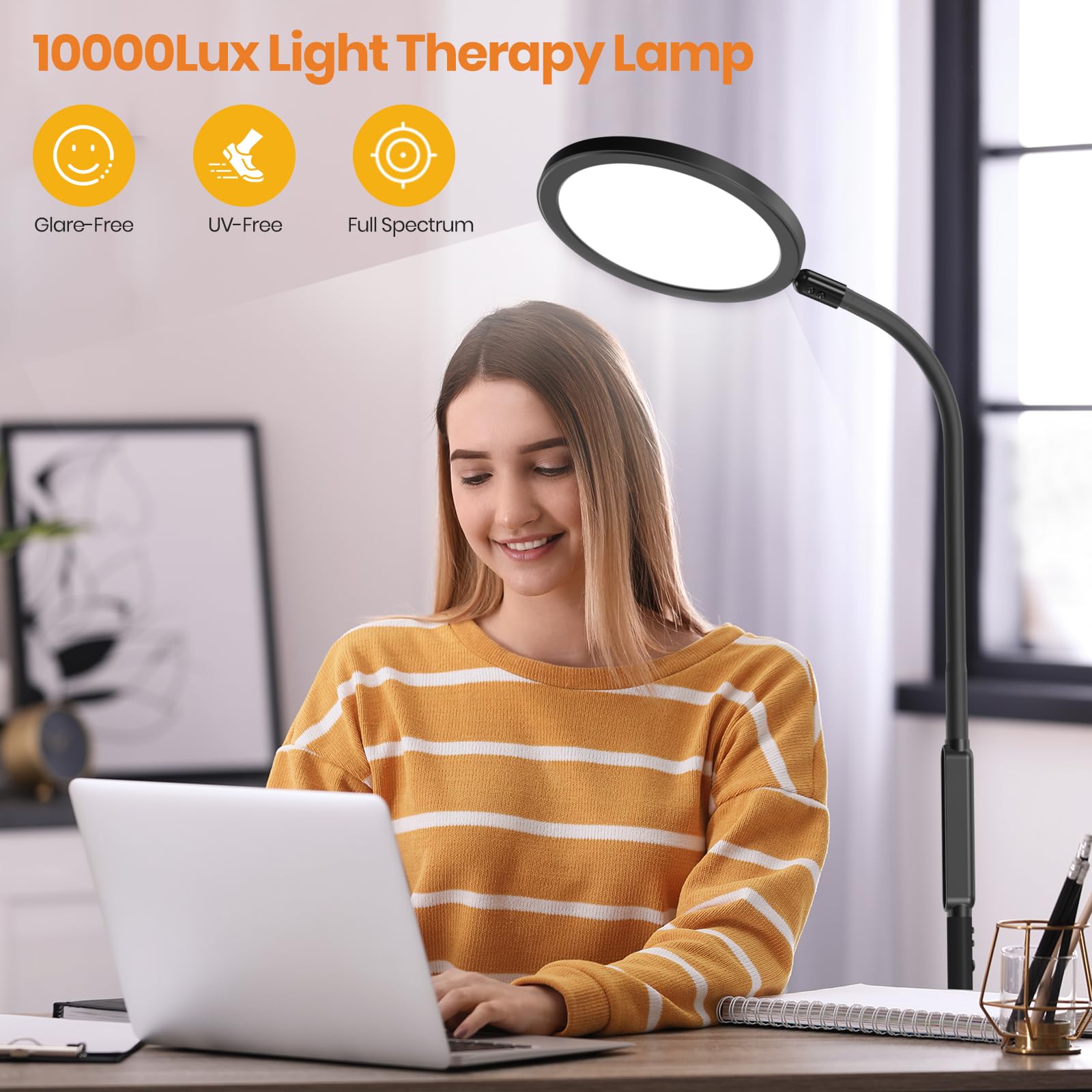 LASTAR sun light with touch control for quick, on-device adjustments