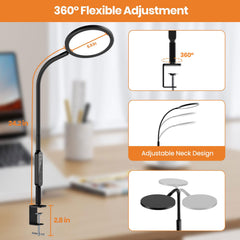 LASTAR UV-free sun lamp simulates natural daylight for bright work sessions