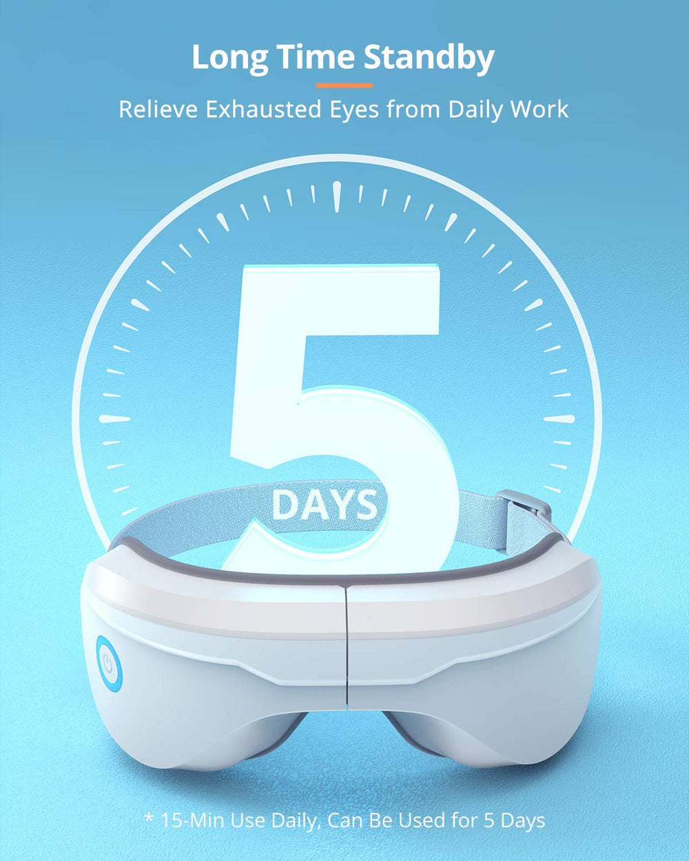 Latumab eye massager travel-friendly for office or flights