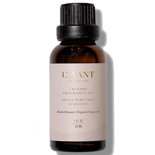 L'AVANT Collective dryer balls with Bergamot oil drops for long-lasting scent.