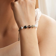 LAVEIR Moonstone emotional balance stone highlighted for calm emotions.