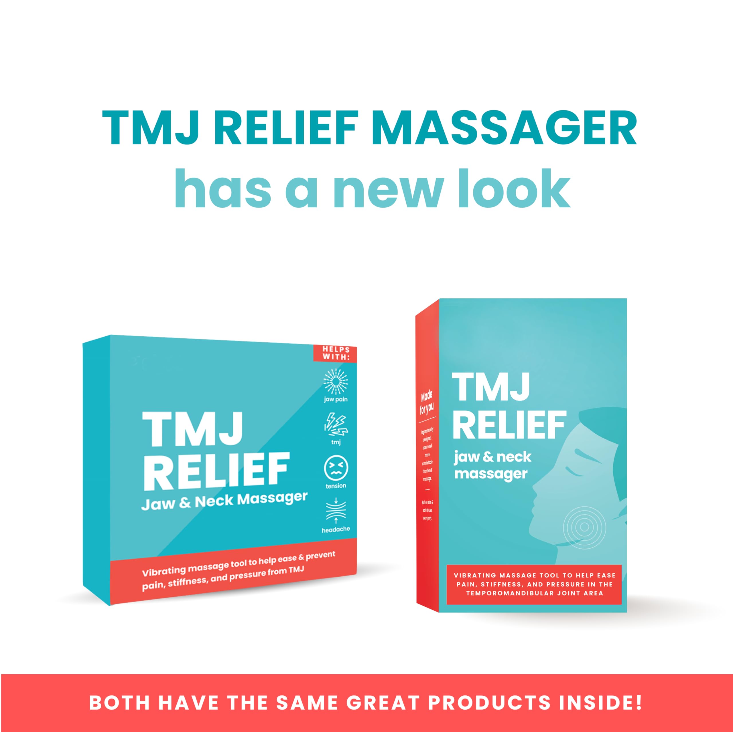 LaVie TMJ Relief Massager includes quick-cleaning design for daily use