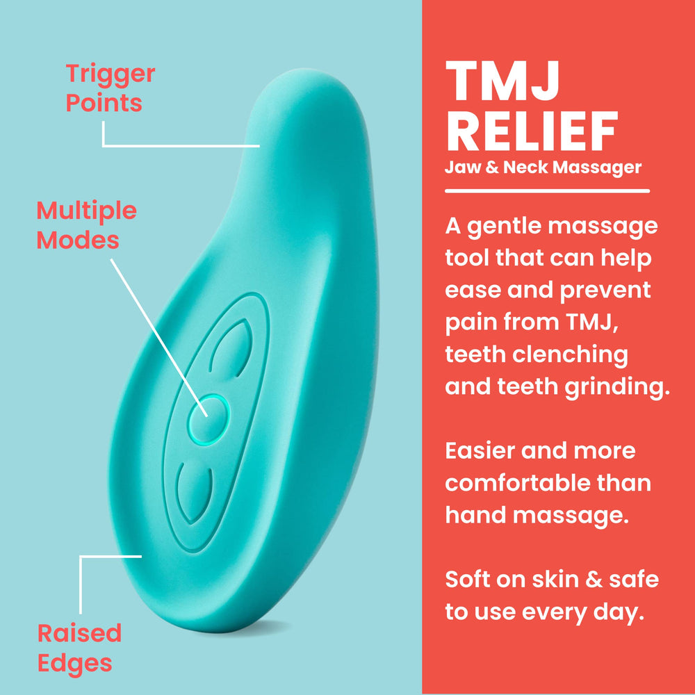LaVie TMJ Relief Massager may ease headaches and facial tension with vibration
