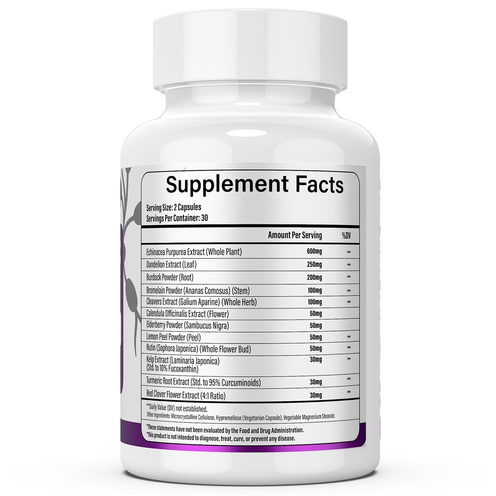 Lazpowfi Lymph capsules in hand, convenient vegan wellness option