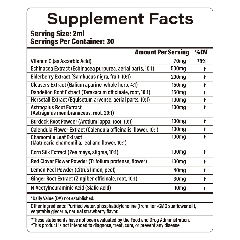 Lazpowfi Liposomal Drops Strawberry flavor bottle highlights refreshing taste.