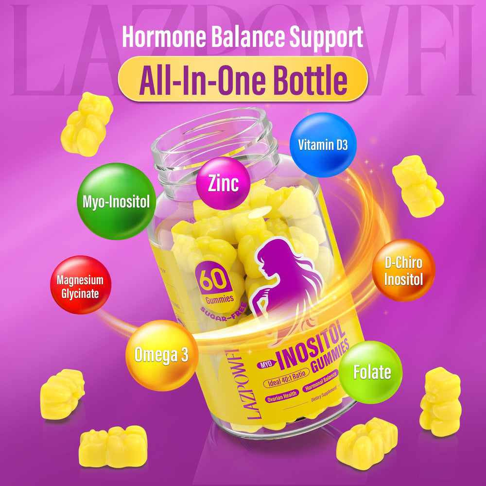 Lazpowfi Omega-3 and D3 visuals - essential nutrients for overall wellness.