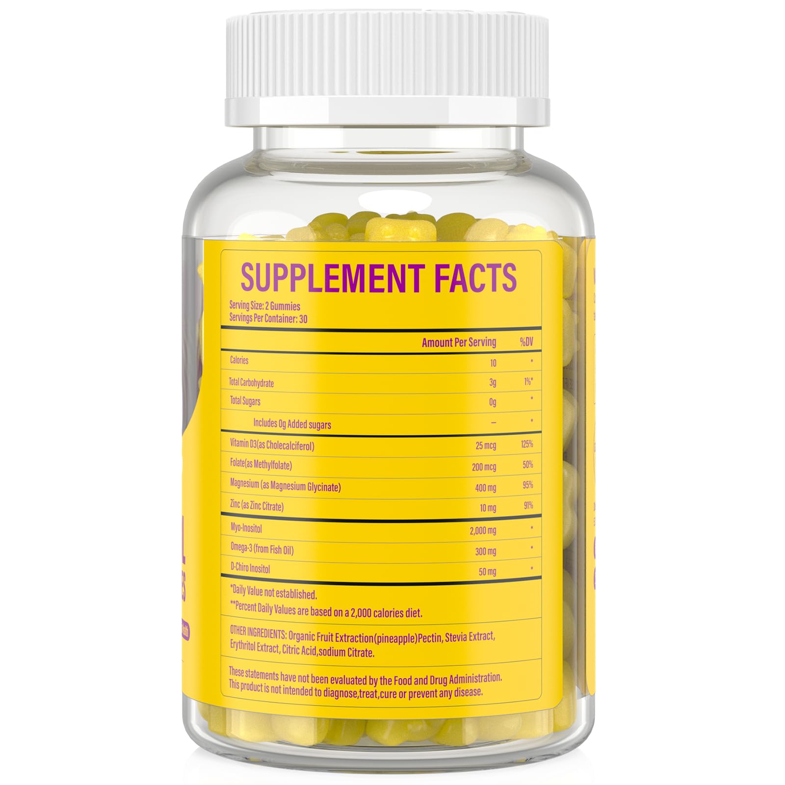 Lazpowfi Travel-friendly packaging - convenient daily inositol support on the go.