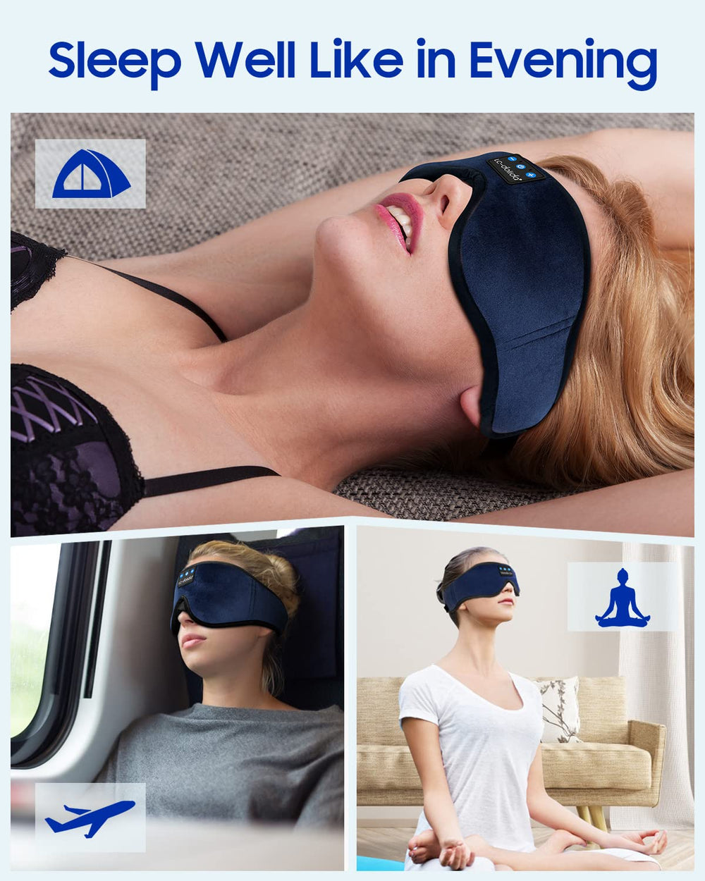 LC-dolida battery life up to 10 hours for long flights or workshops