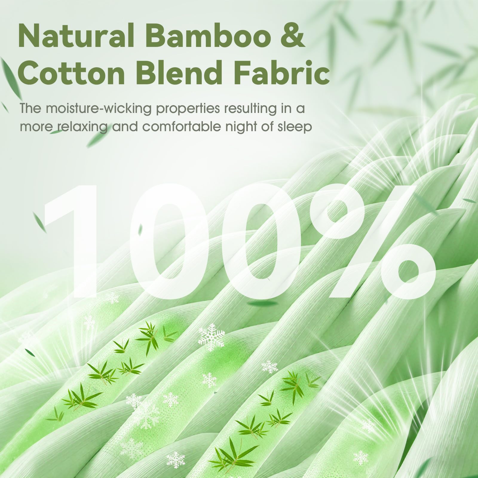 LC-dolida bamboo cotton fabric close-up highlights soft, breathable comfort.