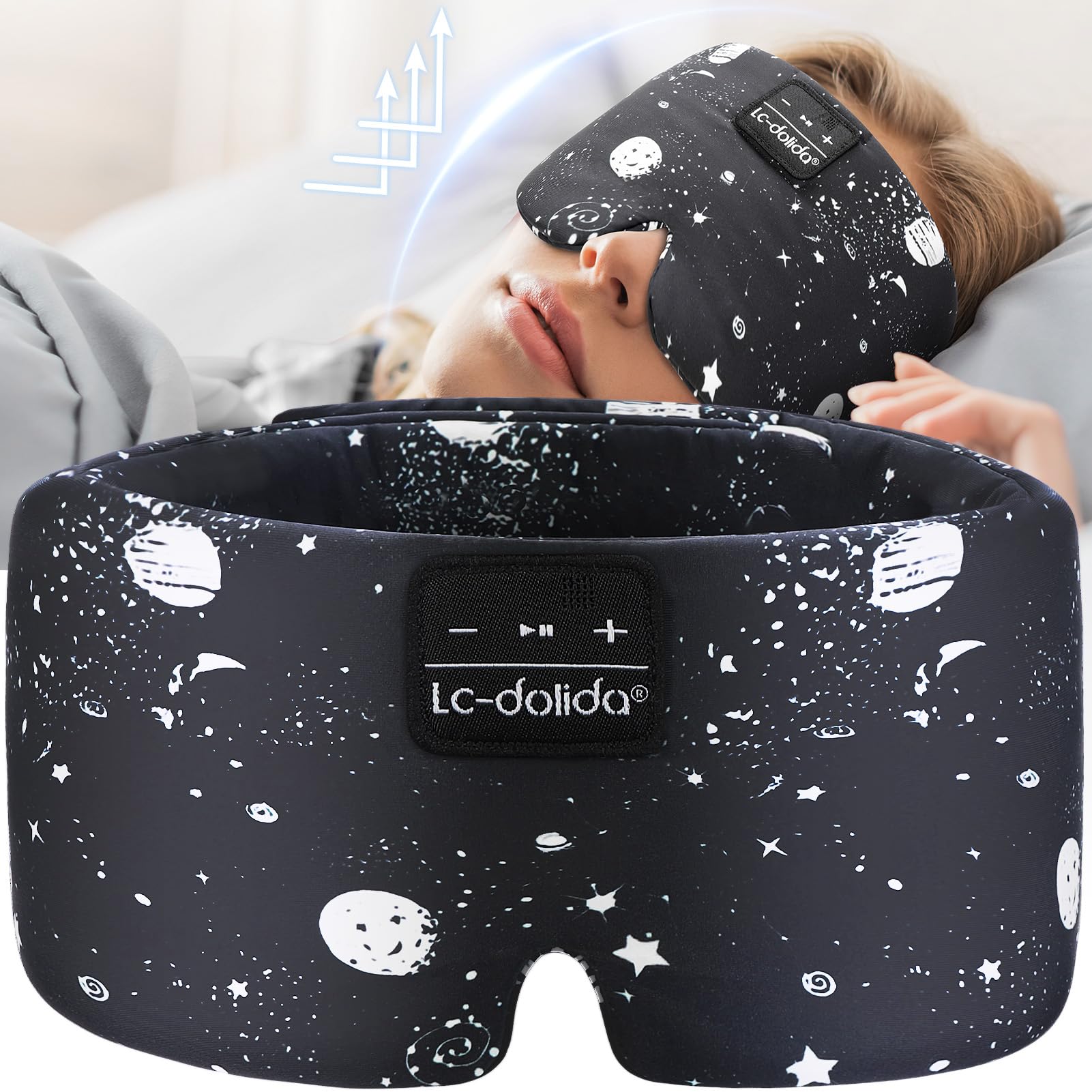 LC-dolida blackout mask ideal for travel and office naps