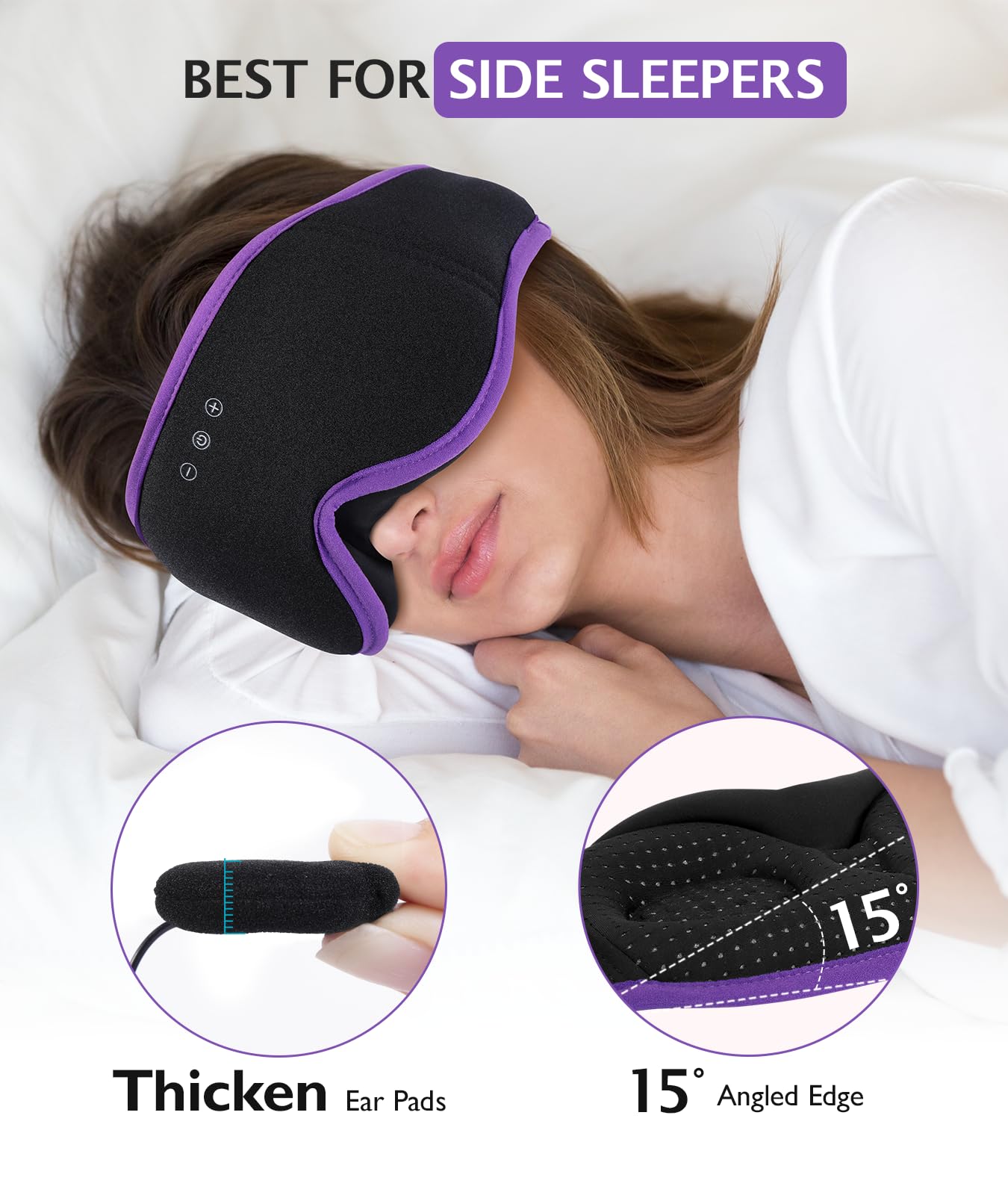LC-dolida blackout mask delivering complete darkness for restful naps