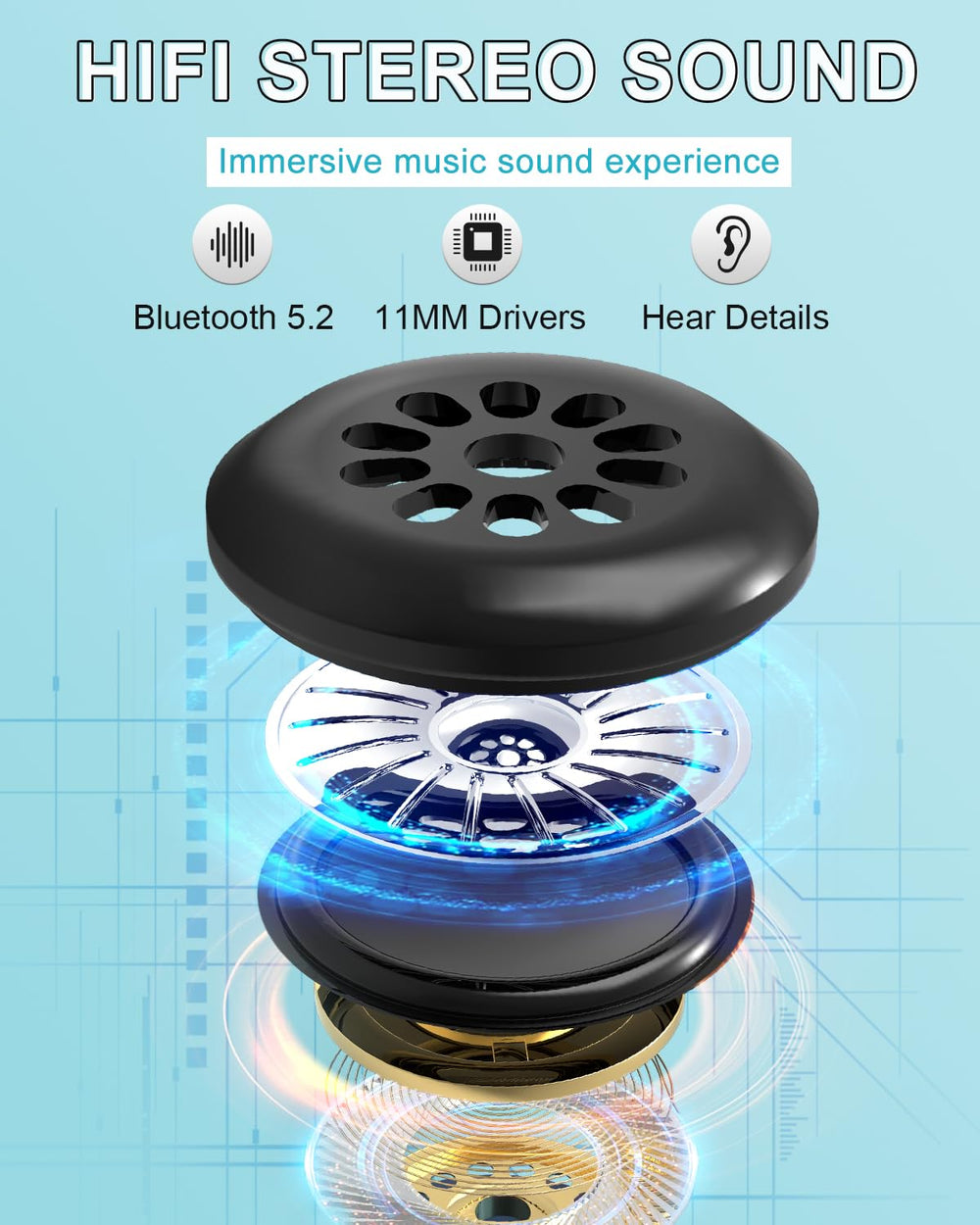 LC-dolida up to 13 hours playback after a quick charge