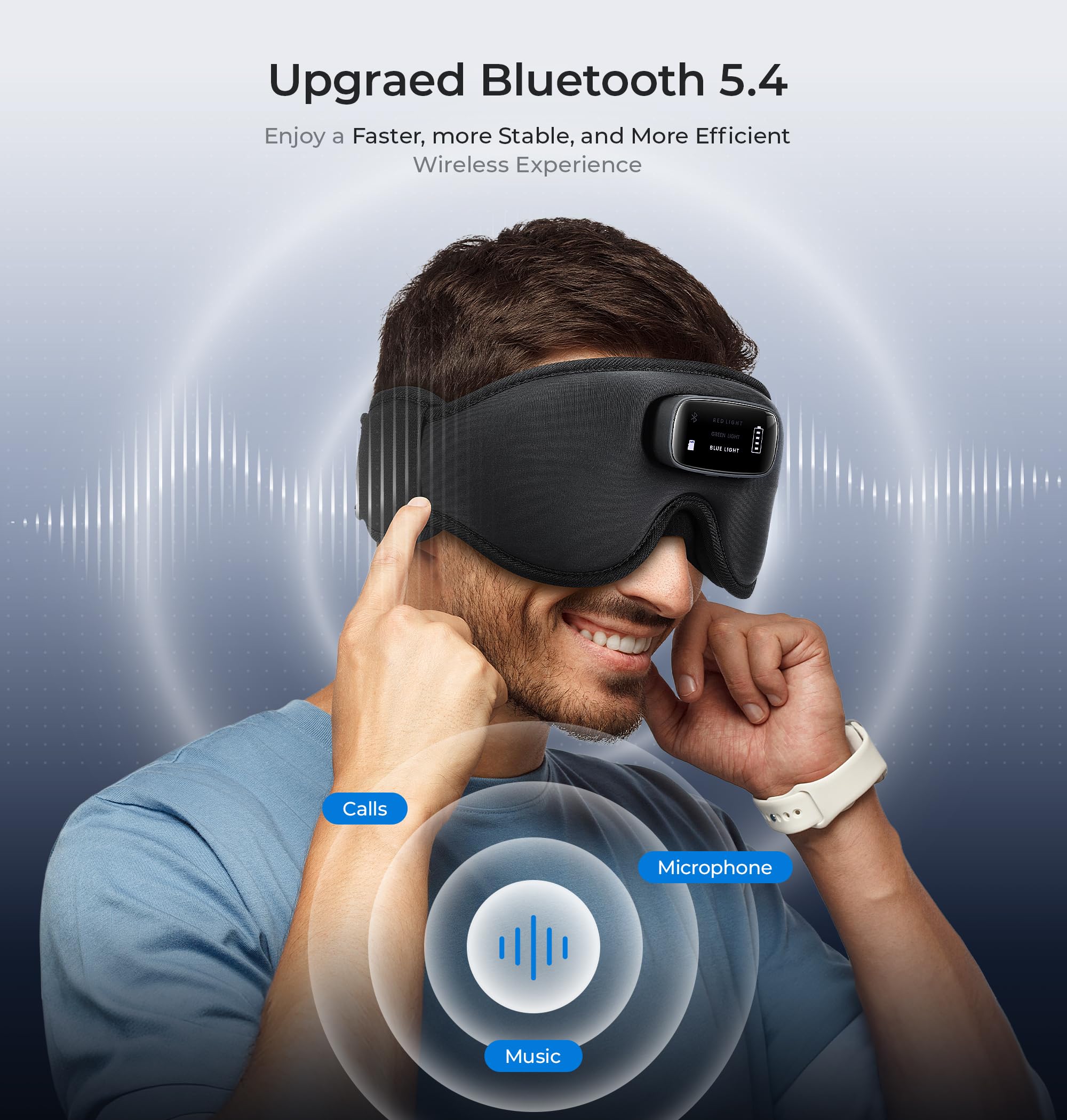 LC-dolida Pro 29 built-in white-noise tracks for customizable soothing noise.
