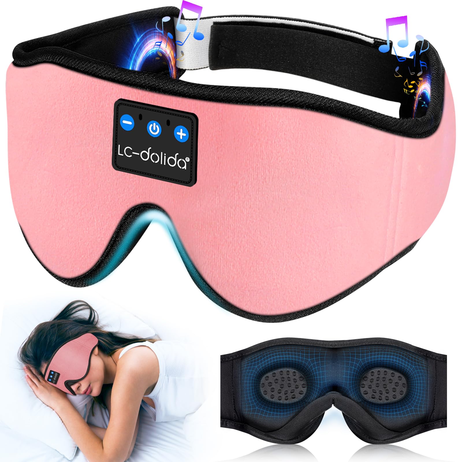 LC-dolida Sleep Headphones gift-ready packaging for tech lovers.