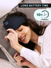 LC-dolida Sleep Headphones memory foam fabric enhances comfort and light blocking
