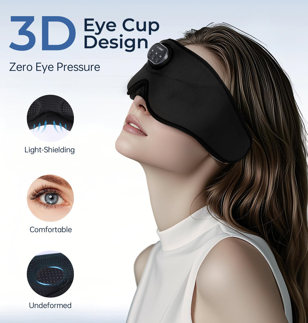 LC-dolida compact travel design sleep mask ready for trips.