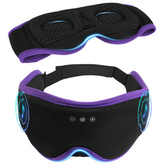 LC-dolida sleep mask headphones with breathable ice silk for cool, comfortable sleep