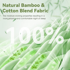 LC-dolida soft bamboo cotton fabric provides hypoallergenic comfort and breathable feel.