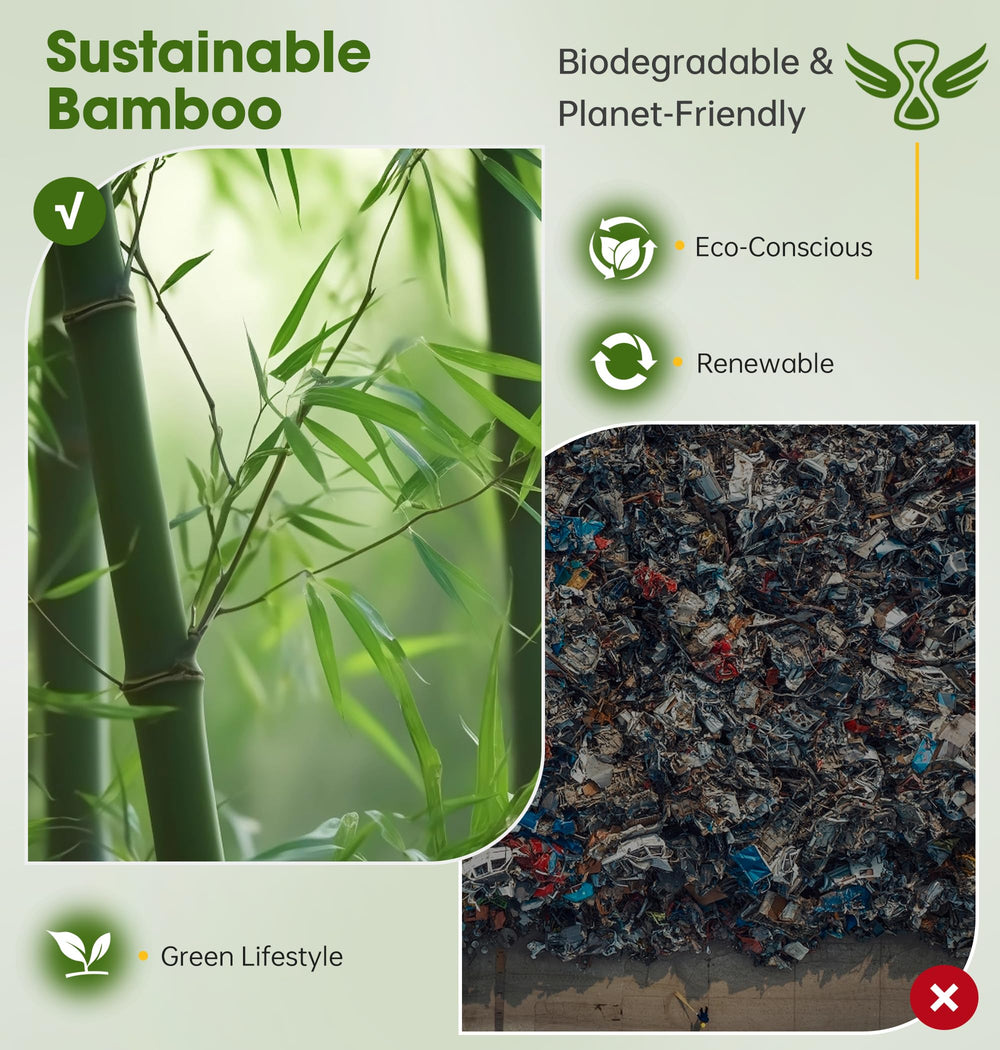 LC-dolida sustainable bamboo material supports eco-friendly daily use