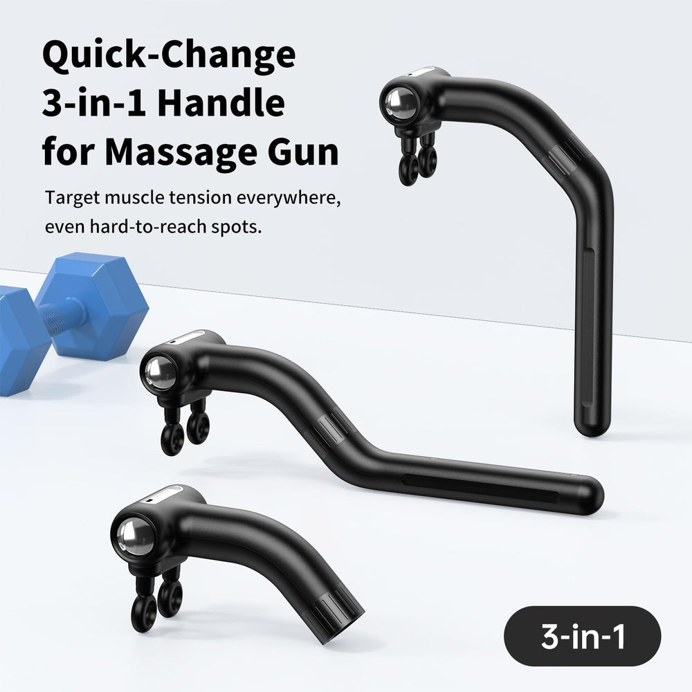 LC-HZLJ six-speed settings offer customizable percussive therapy.