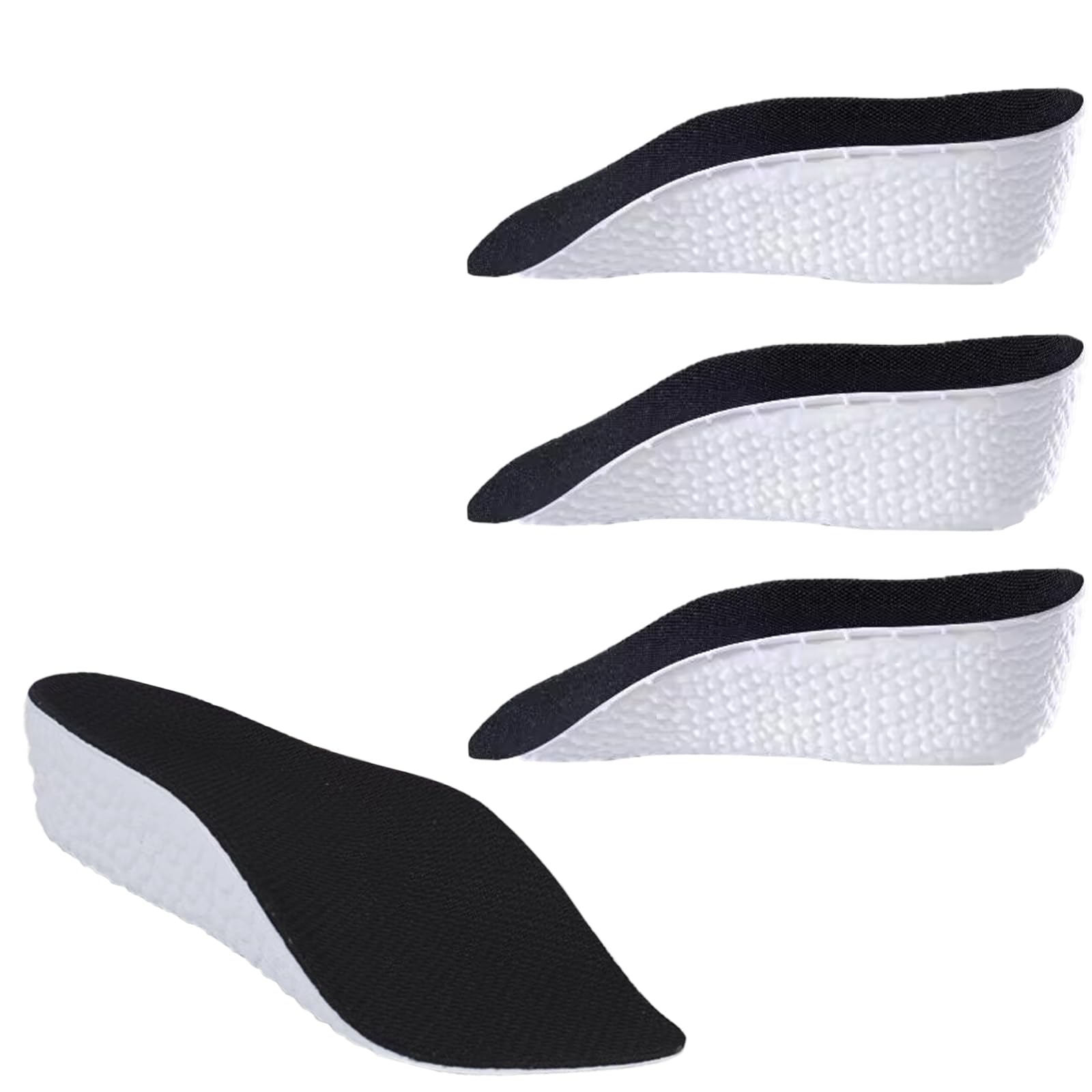Lcyiweu orthopedic insoles arch support close-up showing enhanced foot alignment