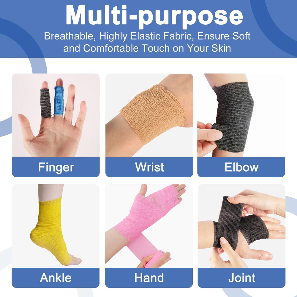 LDIWEE bandage wrap in use on knee or wrist
