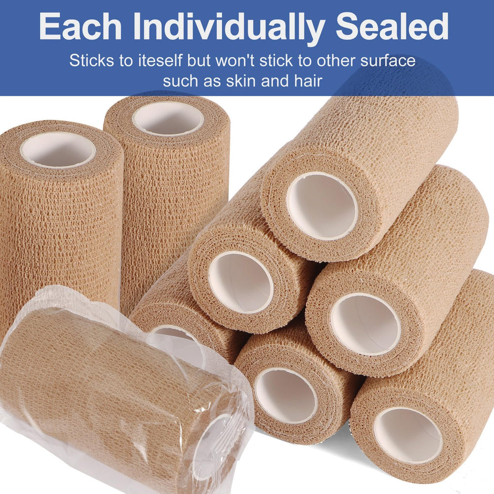 LDIWEE hand-tearable wrap for quick wound dressing without scissors