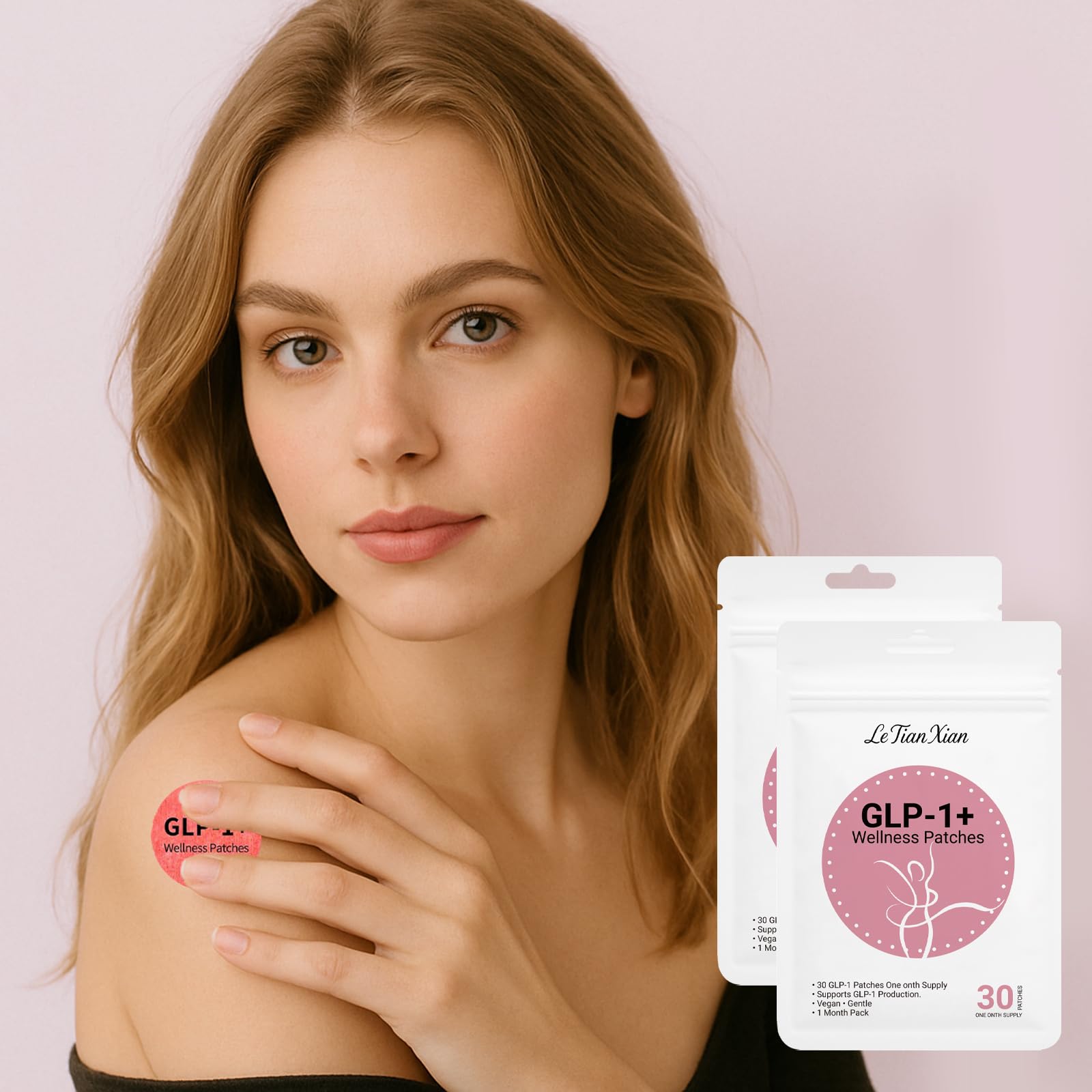 Le Tian Xian GLP-1 Patch pack of 30 patches for easy monthly use