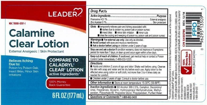 Outdoor use with Leader Calamine Clear Lotion for comfort.