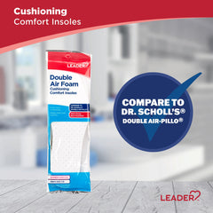Leader perforated vents illustrate cooling and dryness feature