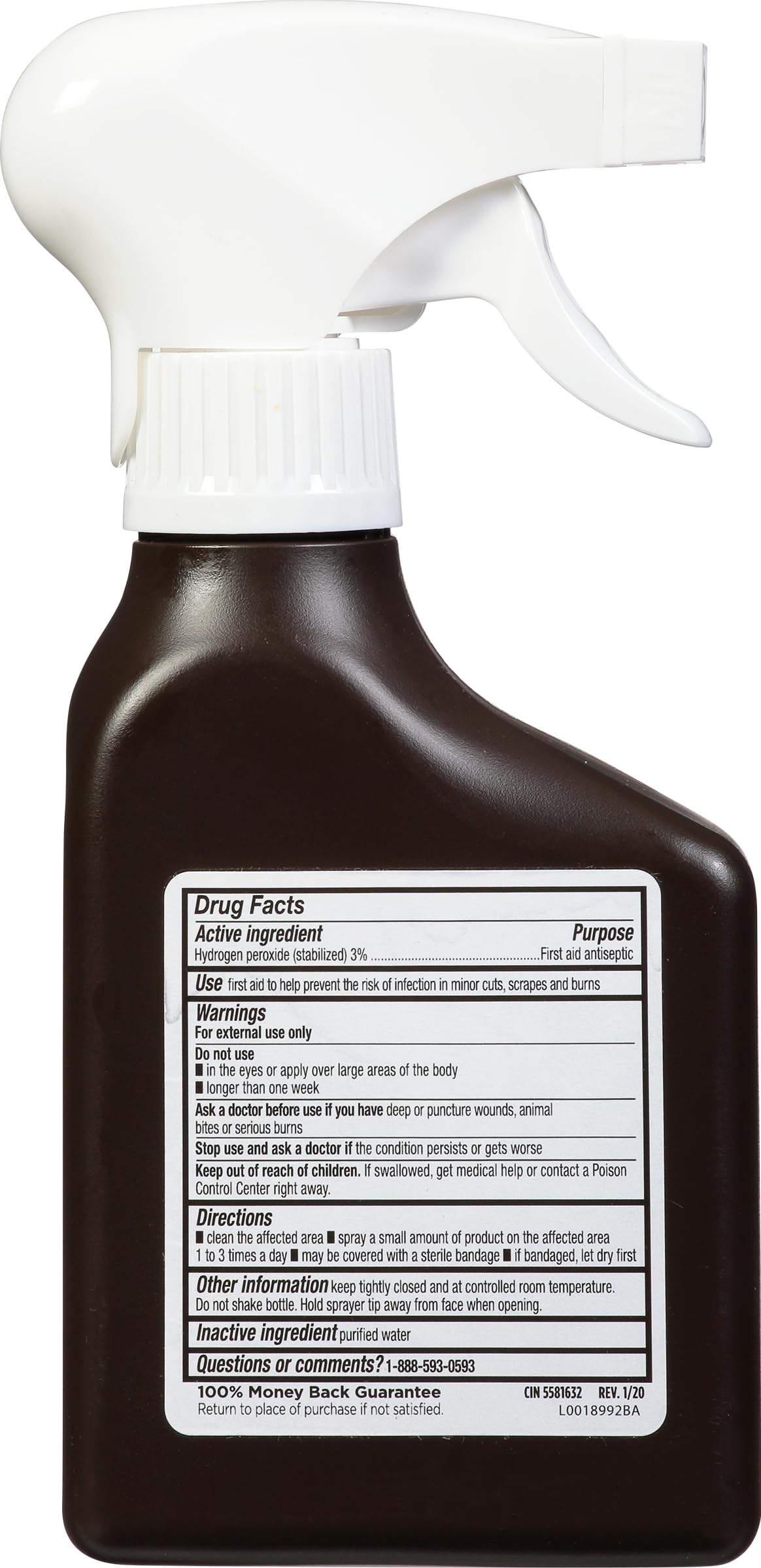 LEADER spray para aplicación controlada en heridas menores.