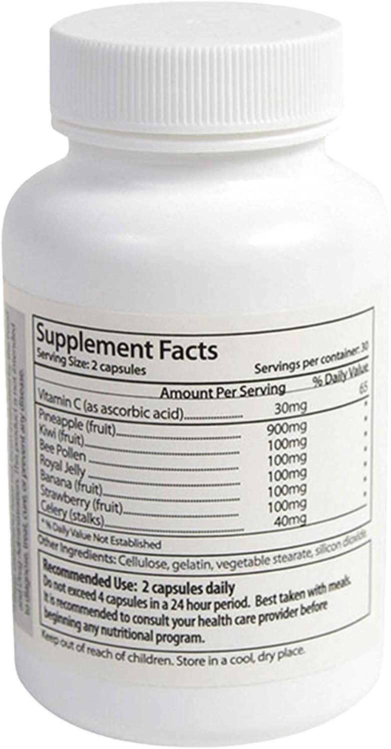 Leading Edge Health Semenhance capsules close-up highlighting easy daily dosage.