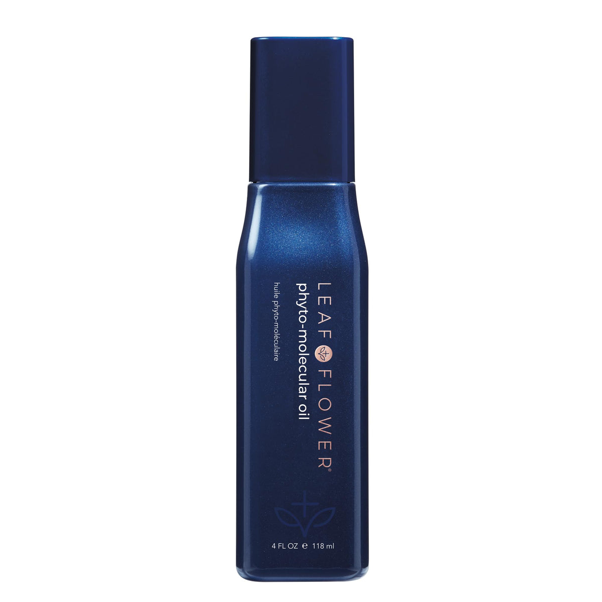 Leaf and Flower Phyto-Molecular Oil bottle pour delivers quick absorption for non greasy hydration.