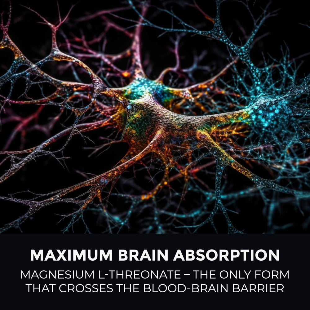 Leaping Lynx Pure Magnesium L-Threonate label emphasizes clean-label formula and high absorption.