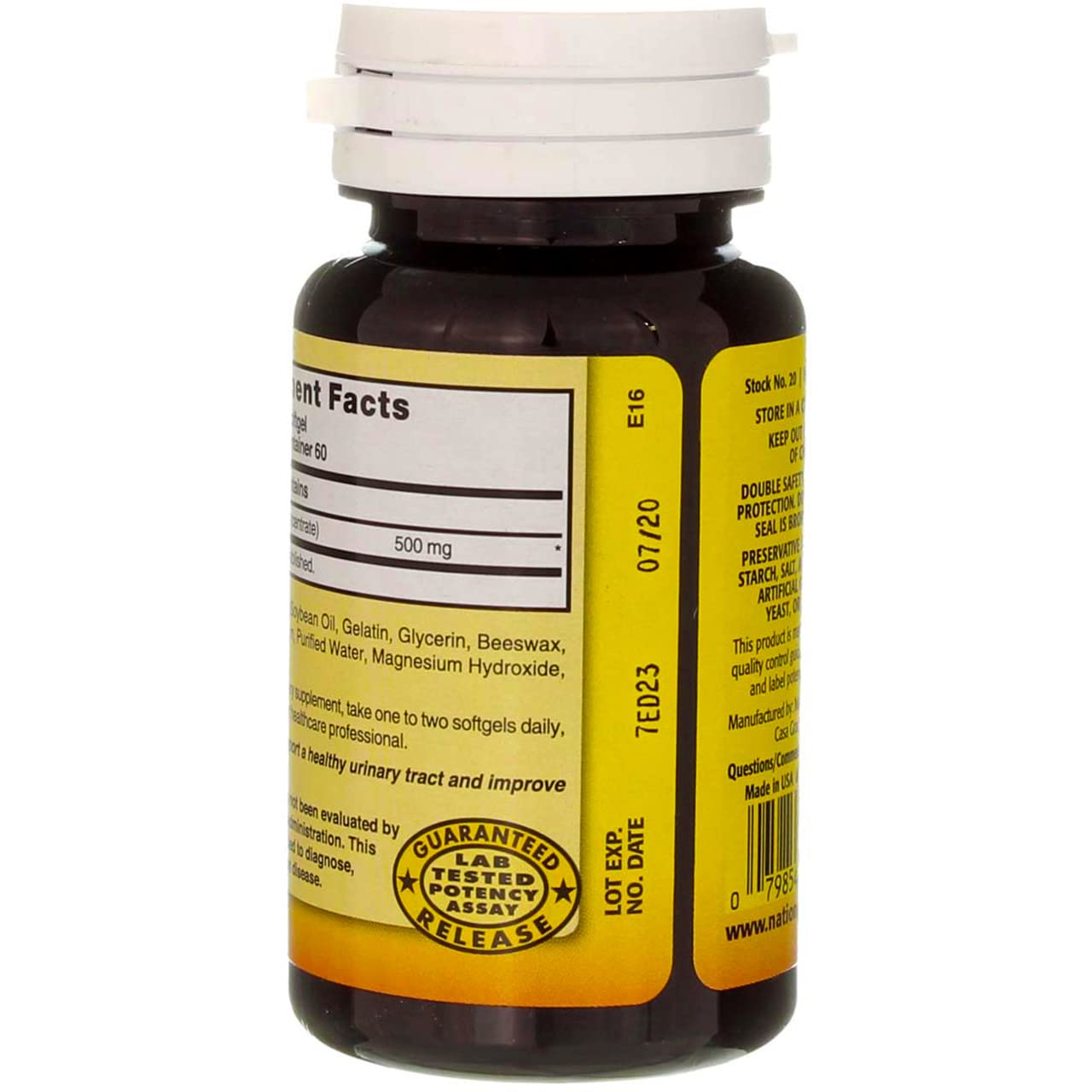 LEAPOA Nature's Blend packaging shows 60-count pack for convenient daily use.
